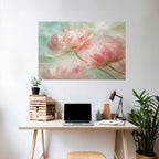 GENTLE HARMONY UNFOLDED Peel and Stick Horizontal Poster