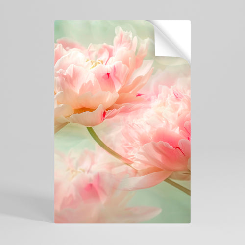 GENTLE HARMONY UNFOLDED Selbstklebendes Poster - Hochformat