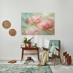 GENTLE HARMONY UNFOLDED Peel and Stick Horizontal Poster