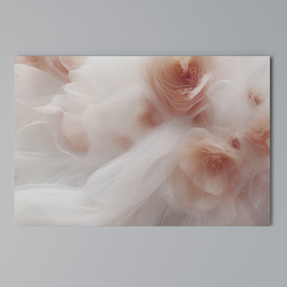 TENDER BLOSSOM VEIL Horizontal Canvas Print