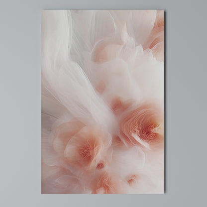 TENDER BLOSSOM VEIL Vertical Canvas Print