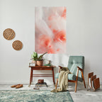 TENDER BLOSSOM VEIL Selbstklebendes Poster - Hochformat