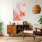 TENDER BLOSSOM VEIL Selbstklebendes Poster - Hochformat