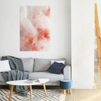 TENDER BLOSSOM VEIL Selbstklebendes Poster - Hochformat