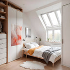 TENDER BLOSSOM VEIL Selbstklebendes Poster - Hochformat