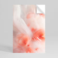 TENDER BLOSSOM VEIL Selbstklebendes Poster - Hochformat