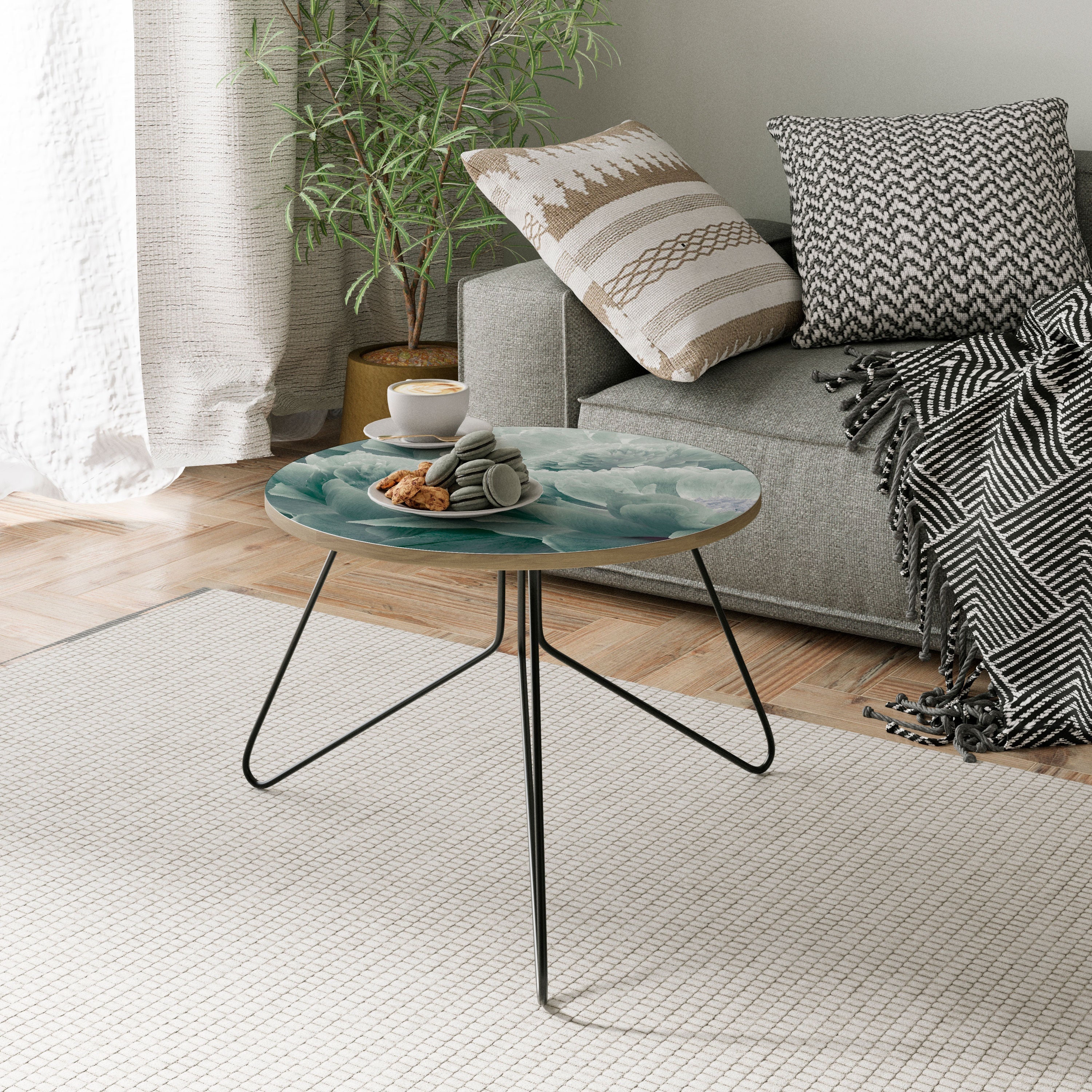 TREE PEONIES Couchtisch 60