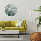 TREE PEONIES Runde Wanddekoration Ø 69 cm