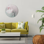 GENTLE LILY Runde Wanddekoration Ø 69 cm