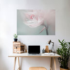 GENTLE LILY Peel and Stick Horizontal Poster
