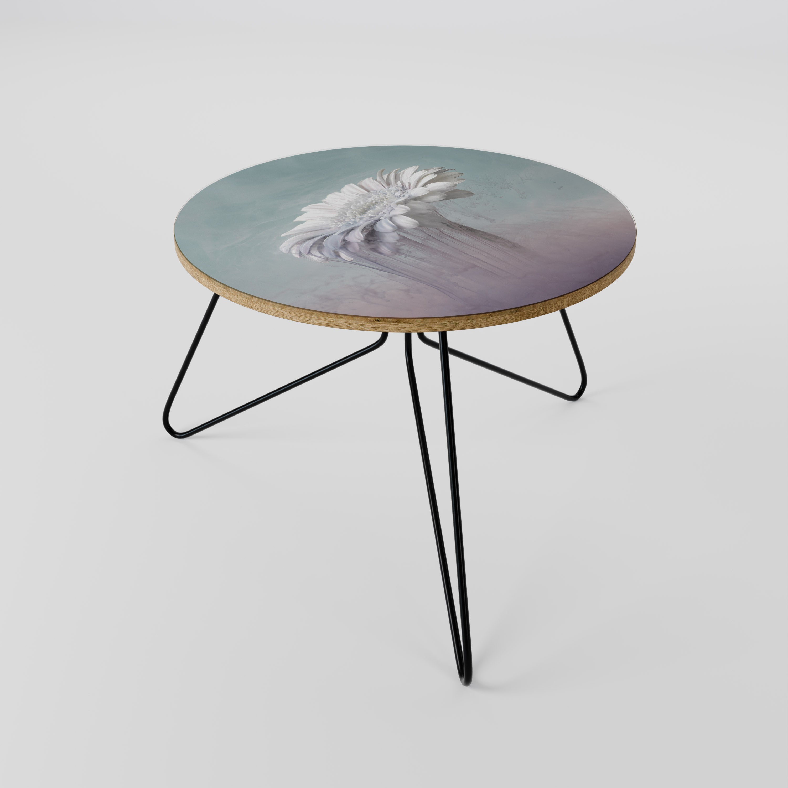 MELTING GERBERA Couchtisch 60