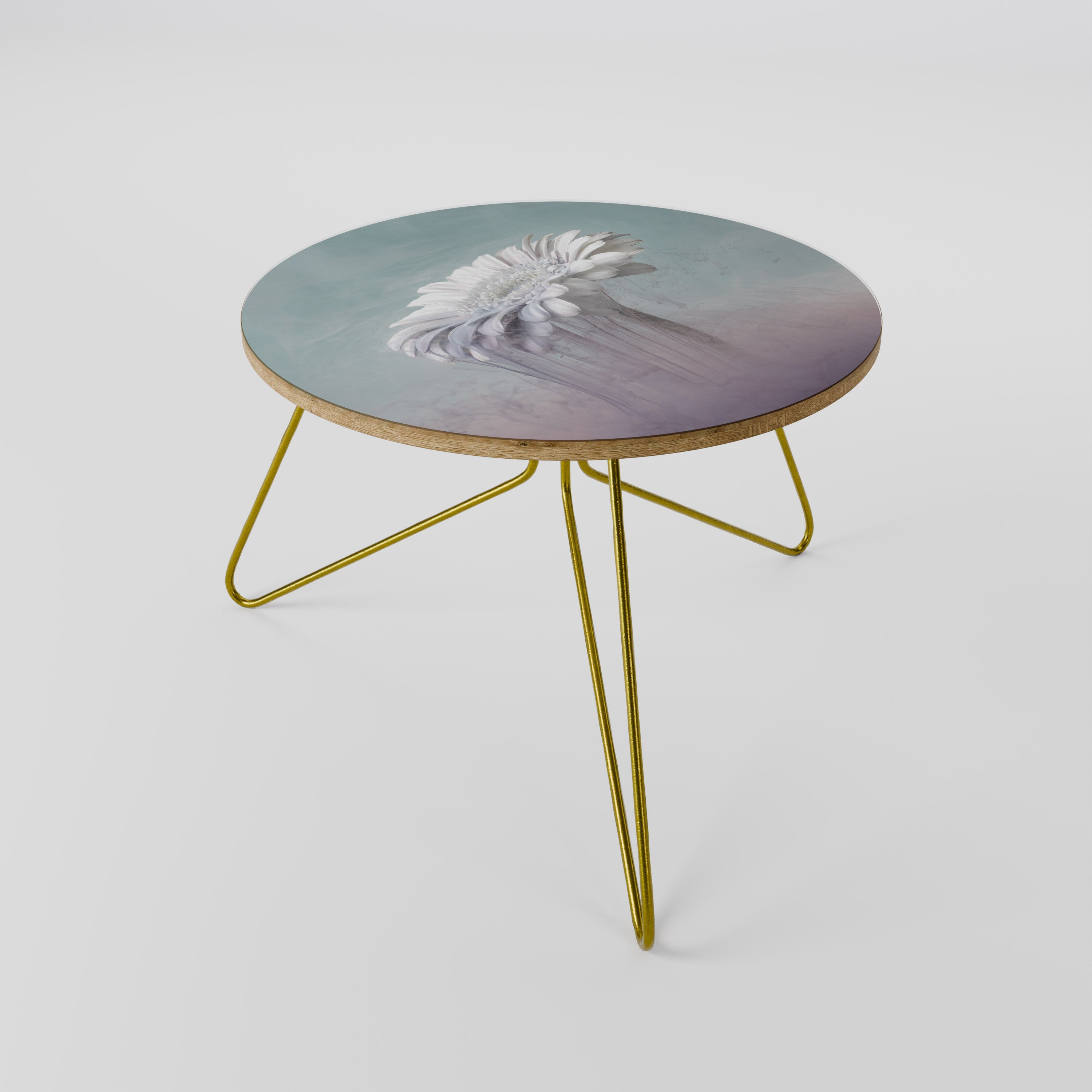 MELTING GERBERA Couchtisch 60