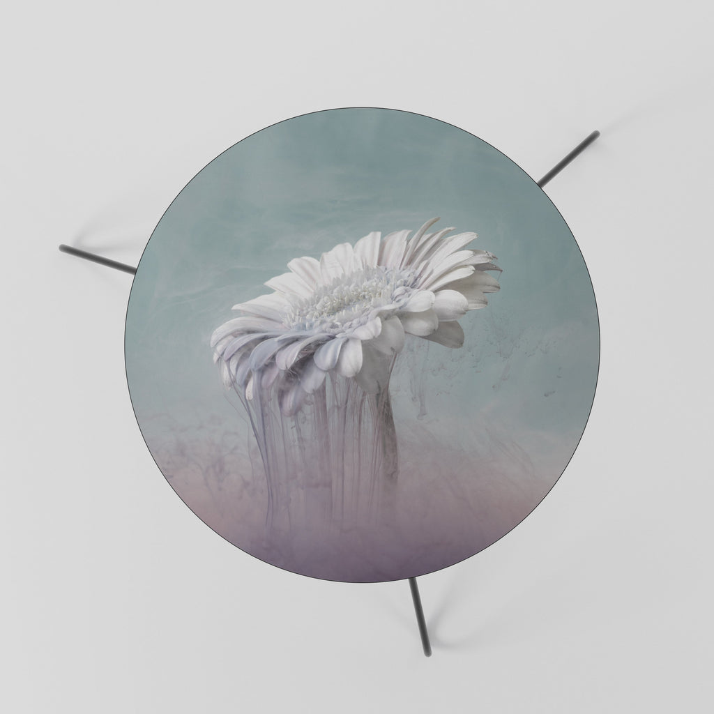 MELTING GERBERA Couchtisch 60
