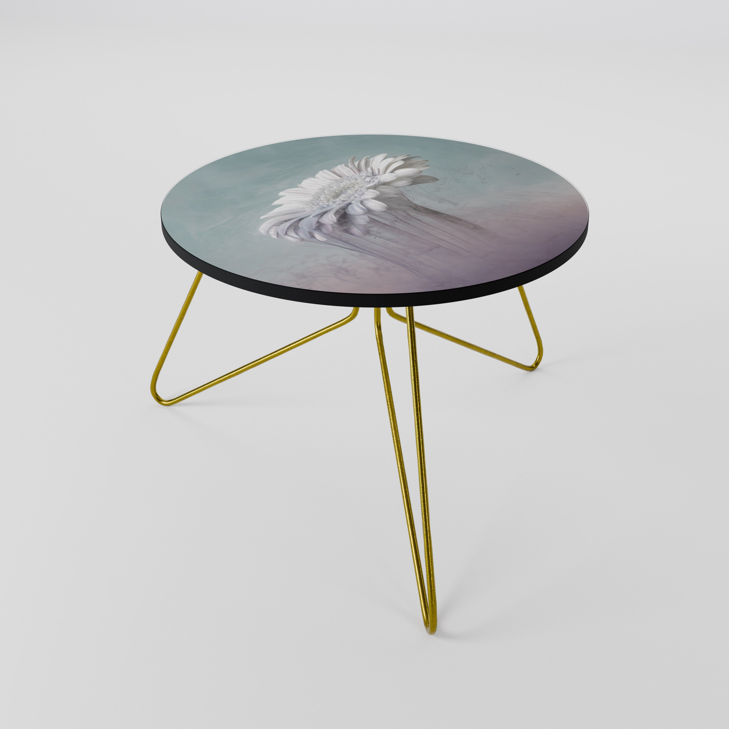 MELTING GERBERA Couchtisch 60