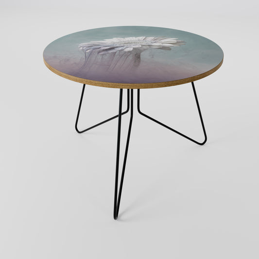 MELTING GERBERA Couchtisch