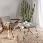 MELTING GERBERA Couchtisch Ø 69 cm