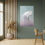 MELTING GERBERA Selbstklebendes Poster - Hochformat