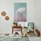 MELTING GERBERA Selbstklebendes Poster - Hochformat