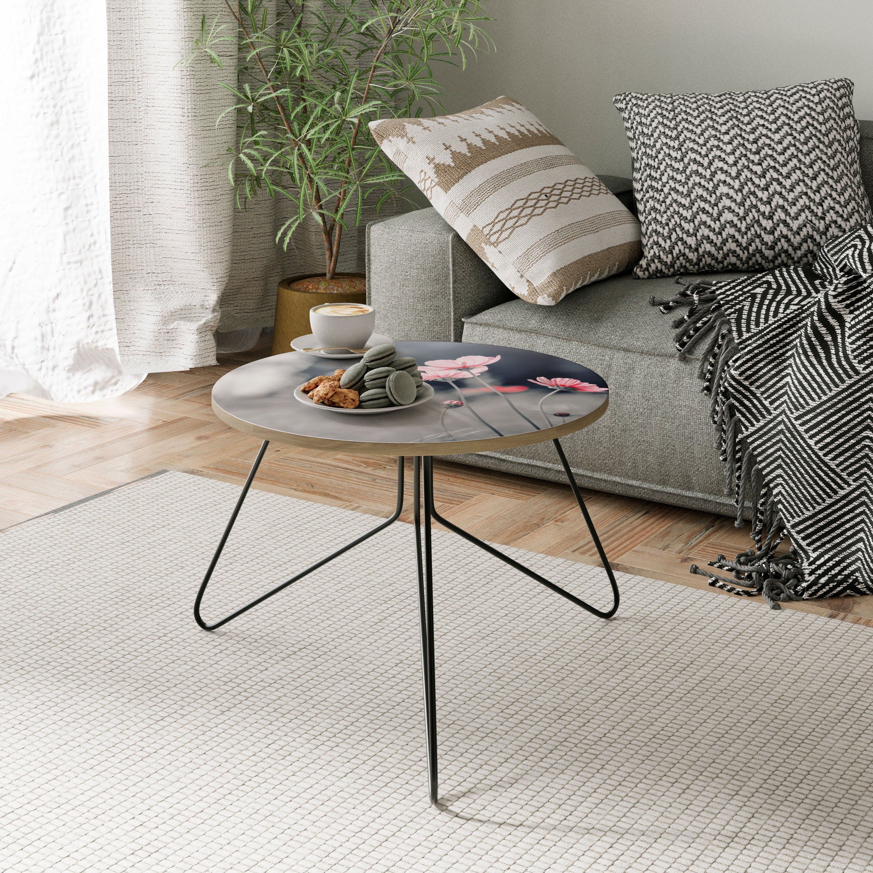 SUBTLE PETAL DANCE Couchtisch 60