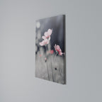 SUBTLE PETAL DANCE Vertical Canvas Print