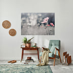 SUBTLE PETAL DANCE Peel and Stick Horizontal Poster