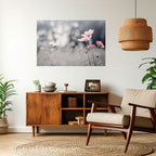 SUBTLE PETAL DANCE Peel and Stick Horizontal Poster