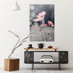 SUBTLE PETAL DANCE Selbstklebendes Poster - Hochformat