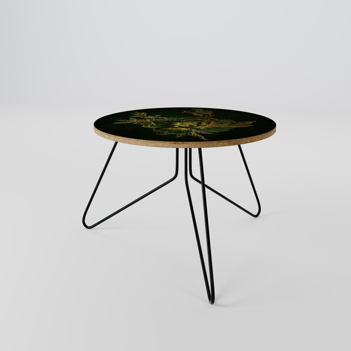 MIDNIGHT FLORAL GLIMMER Couchtisch
