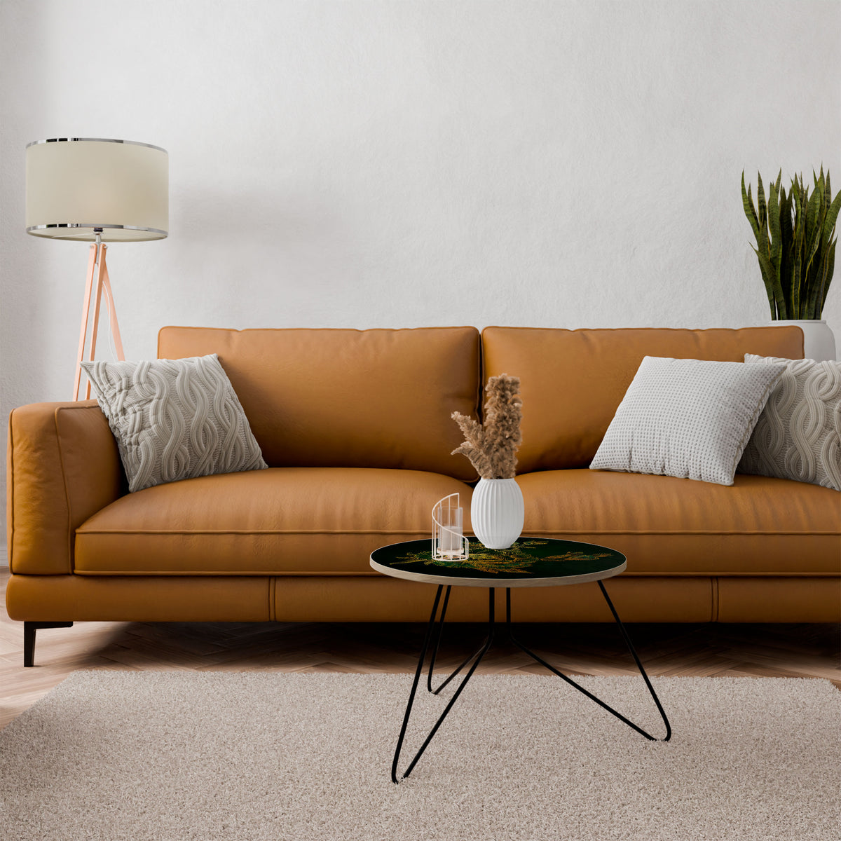 MIDNIGHT FLORAL GLIMMER Couchtisch