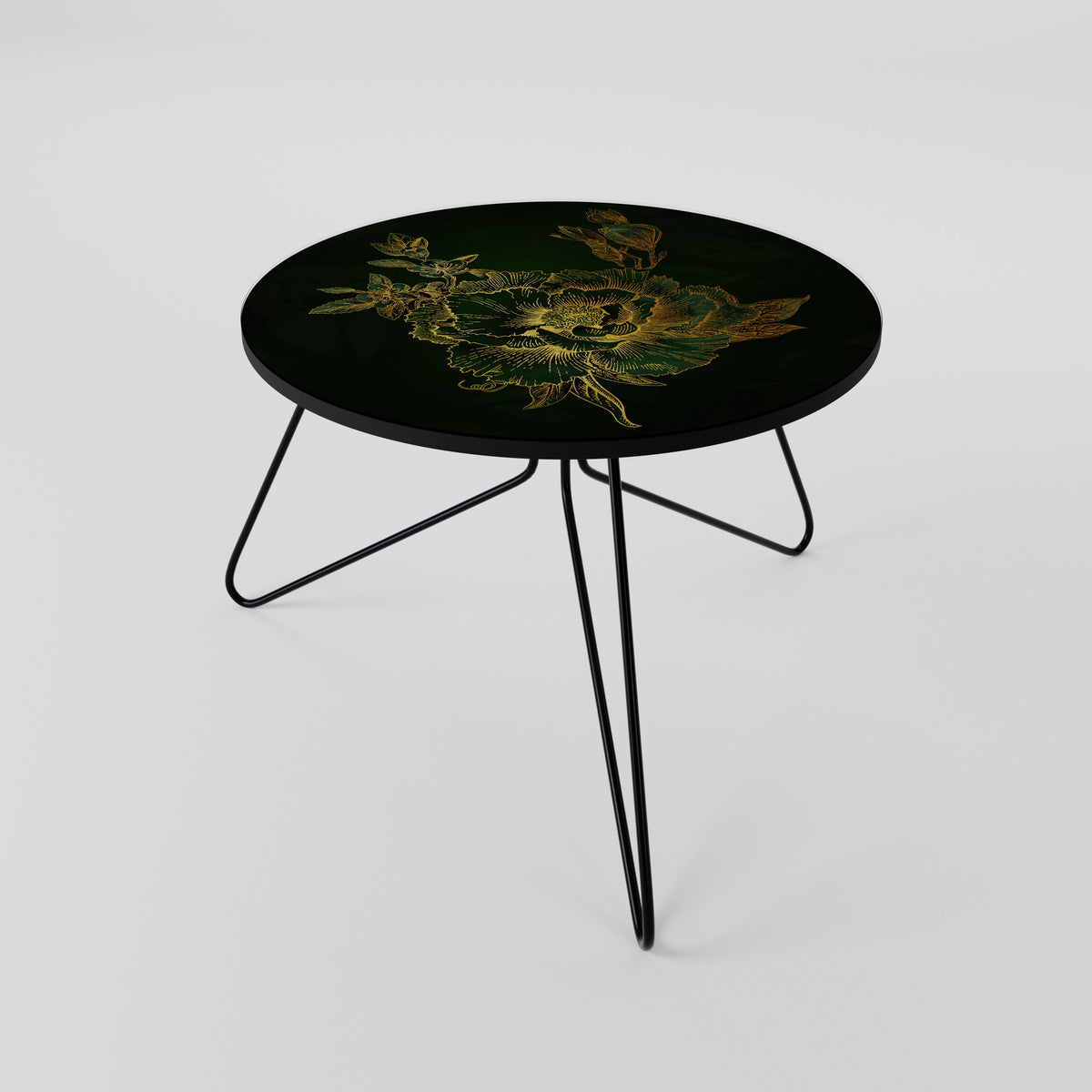 MIDNIGHT FLORAL GLIMMER Couchtisch
