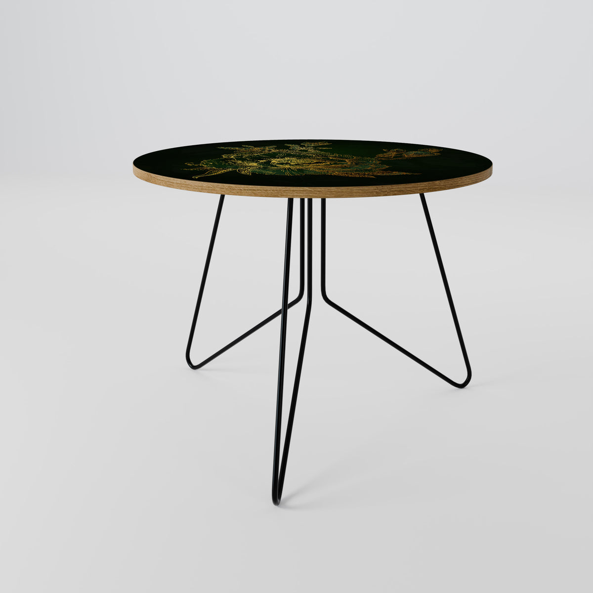 MIDNIGHT FLORAL GLIMMER Couchtisch