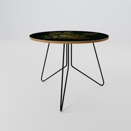 MIDNIGHT FLORAL GLIMMER Couchtisch
