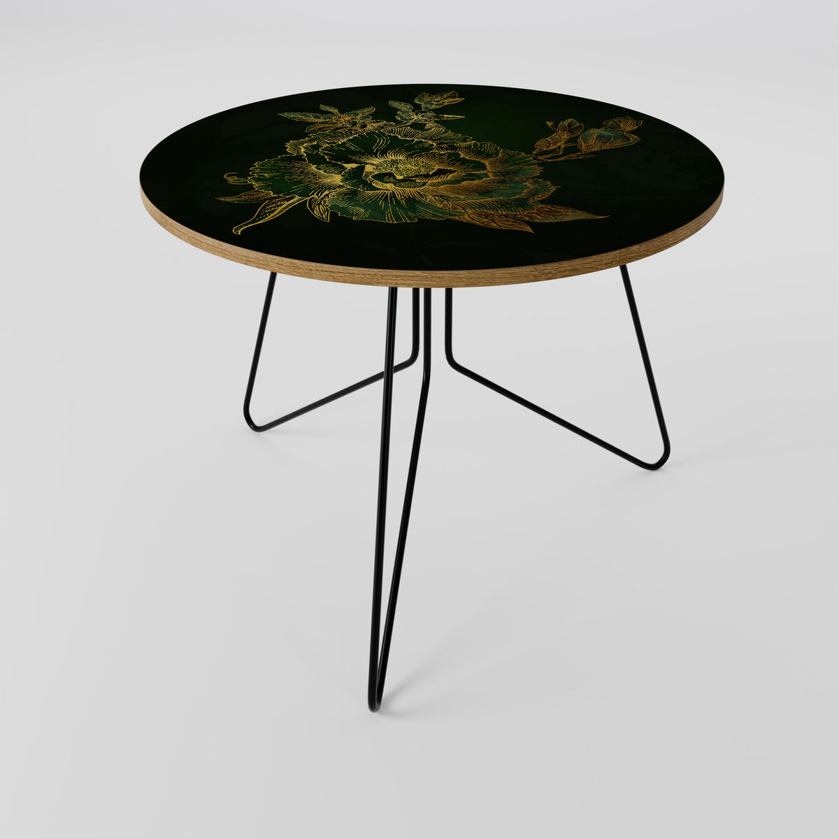 MIDNIGHT FLORAL GLIMMER Couchtisch