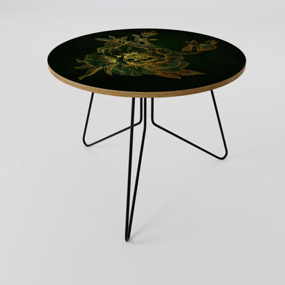 MIDNIGHT FLORAL GLIMMER Couchtisch