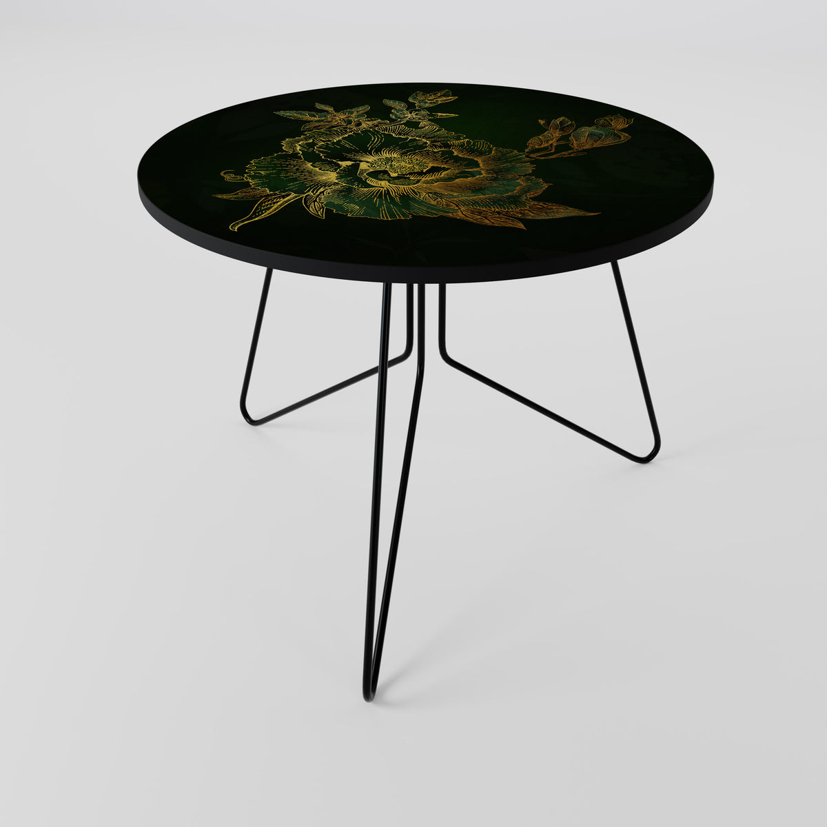 MIDNIGHT FLORAL GLIMMER Couchtisch