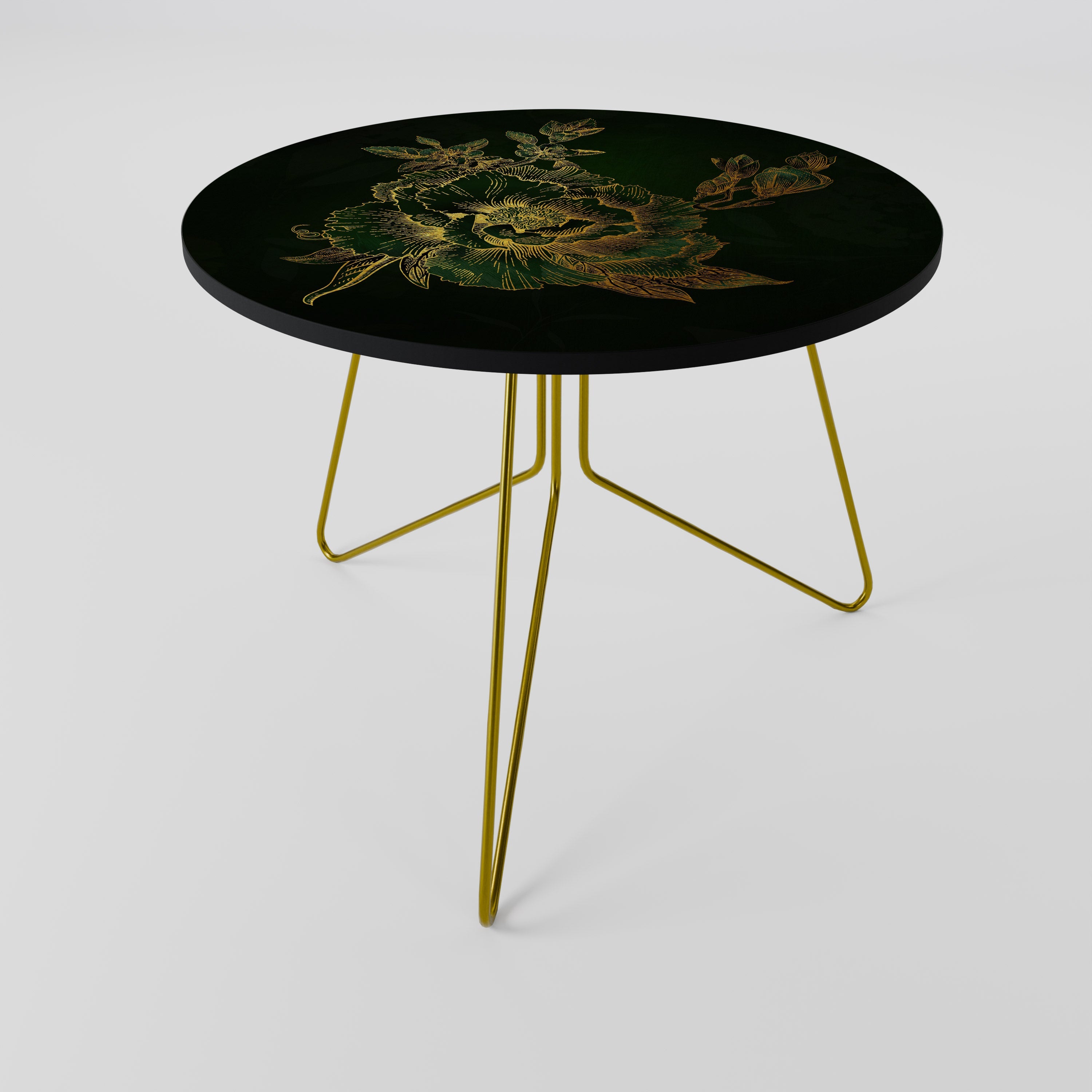 MIDNIGHT FLORAL GLIMMER Coffee Table 69