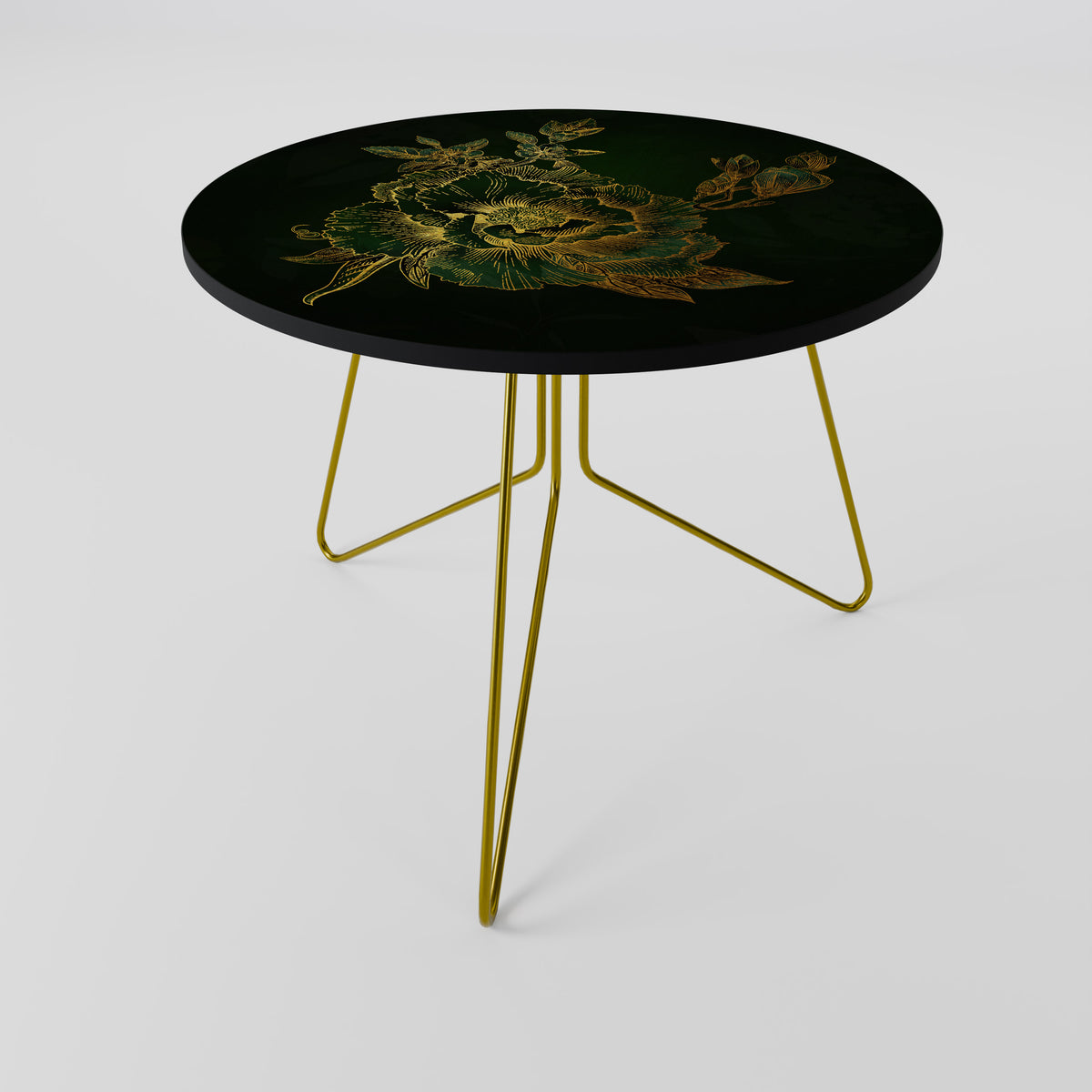 MIDNIGHT FLORAL GLIMMER Couchtisch