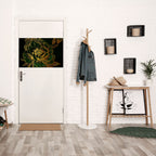 MIDNIGHT FLORAL GLIMMER Selbstklebendes Horizontal-Poster