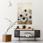 GENTLE VINTAGE HARMONY Selbstklebendes Poster - Hochformat