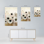 GENTLE VINTAGE HARMONY Selbstklebendes Poster - Hochformat