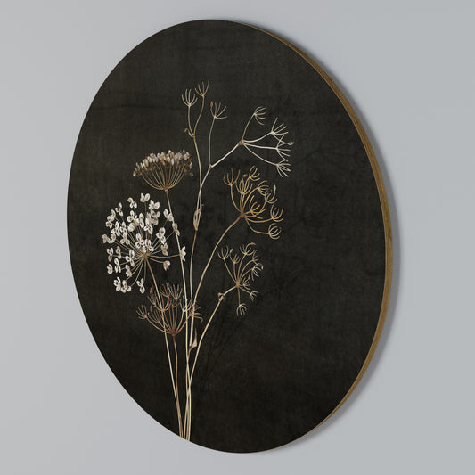 MEADOW MEMORIES Rundes Wandbild