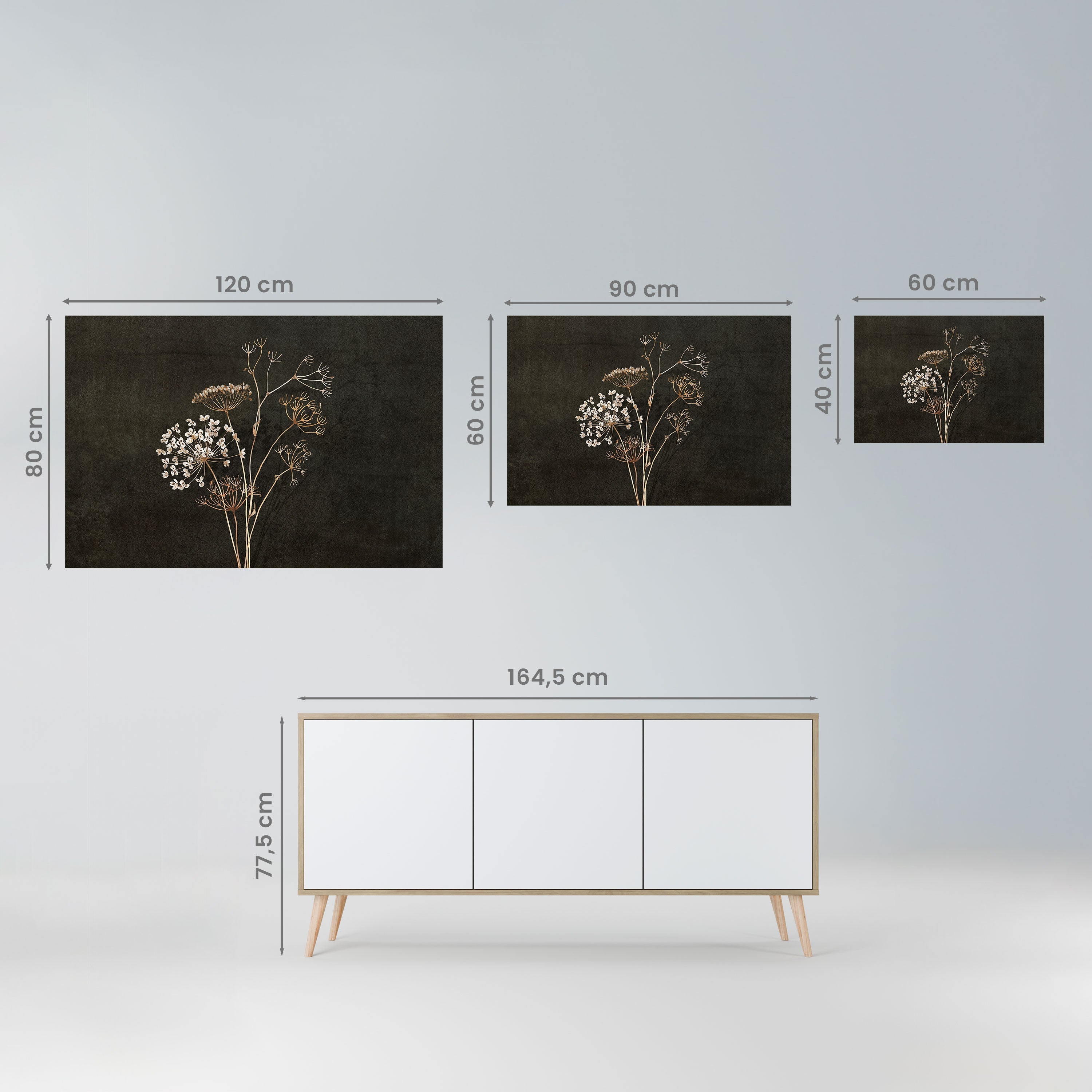 MEADOW MEMORIES Horizontales Poster zum Abziehen und Aufkleben