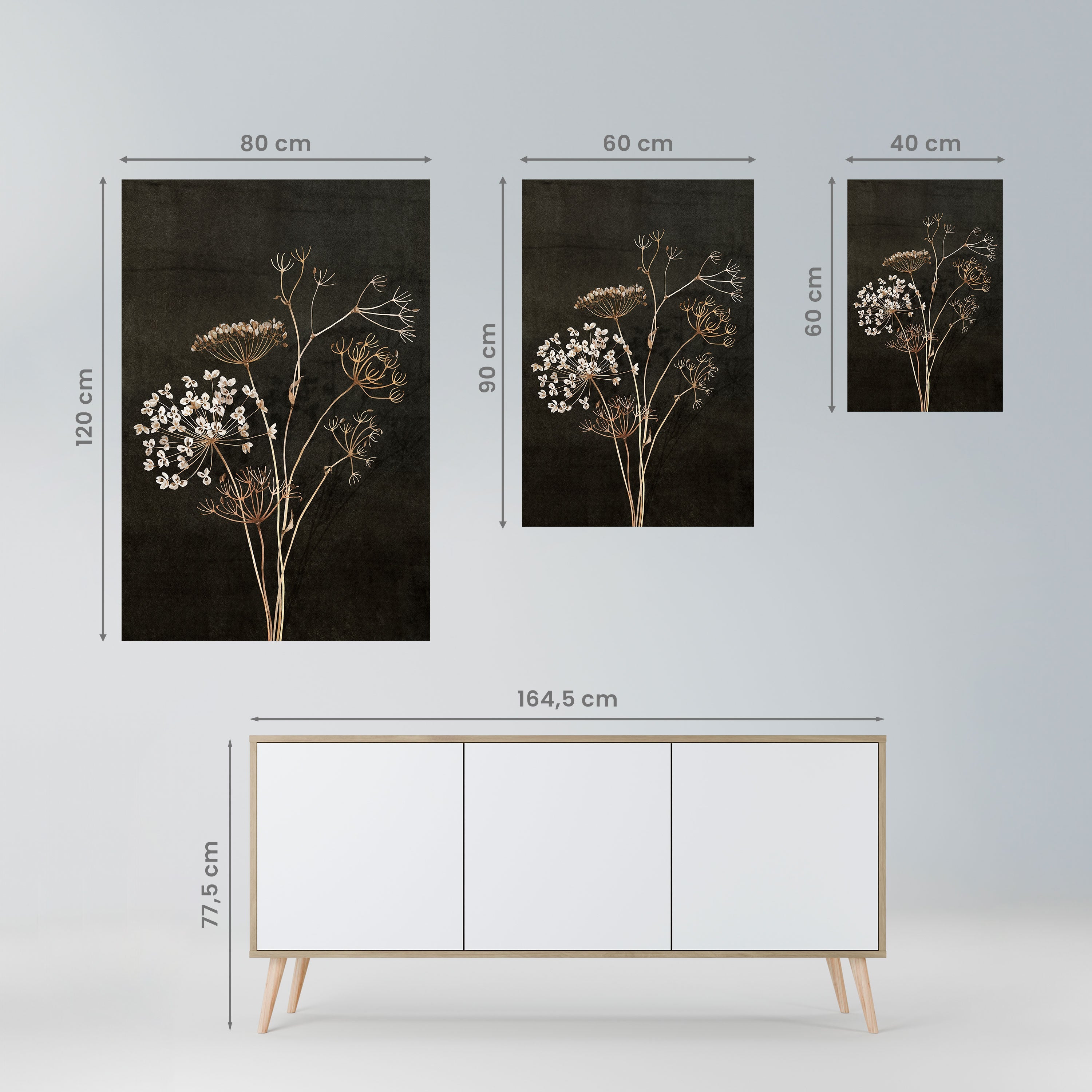 MEADOW MEMORIES Vertikales Poster zum Abziehen und Aufkleben