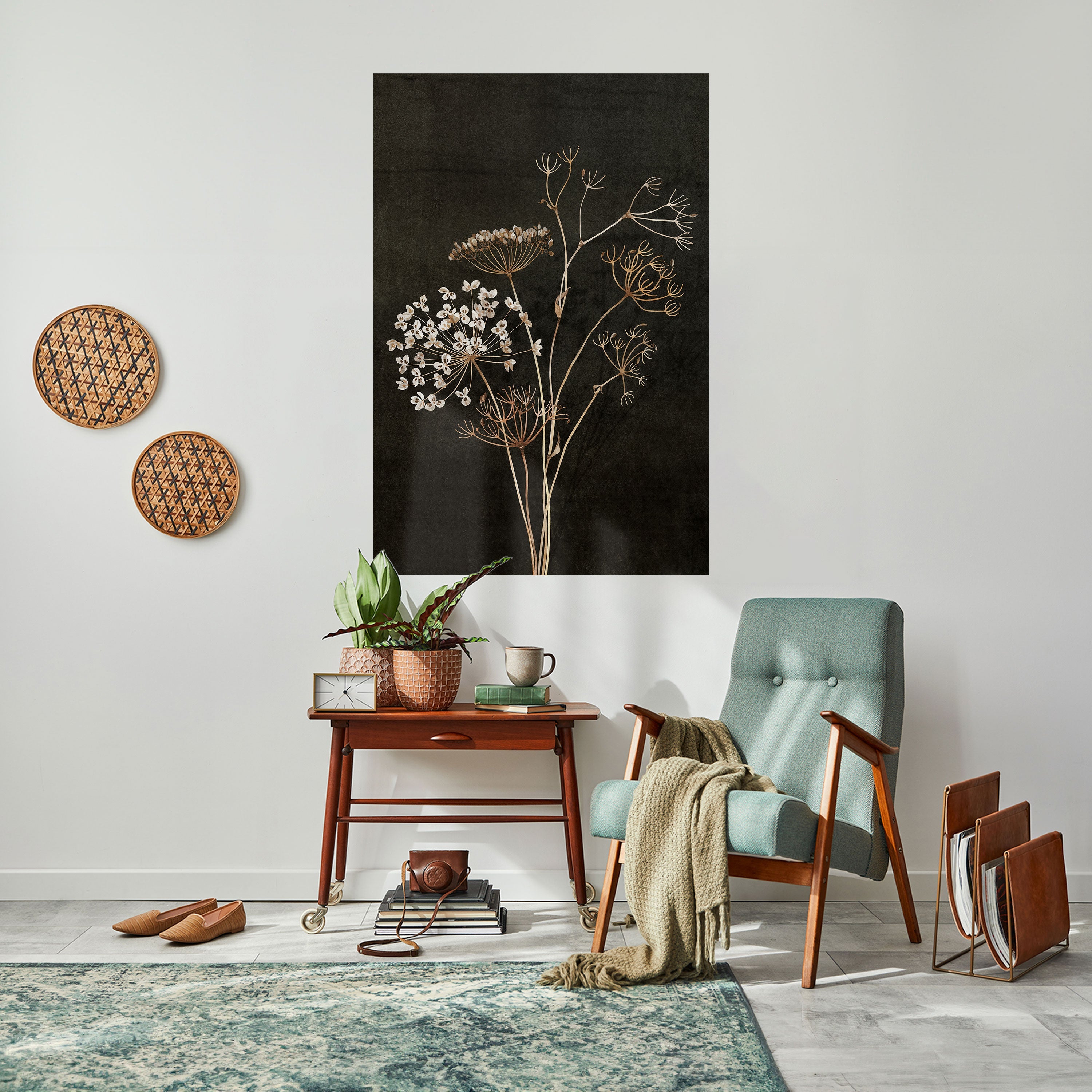 MEADOW MEMORIES Vertikales Poster zum Abziehen und Aufkleben