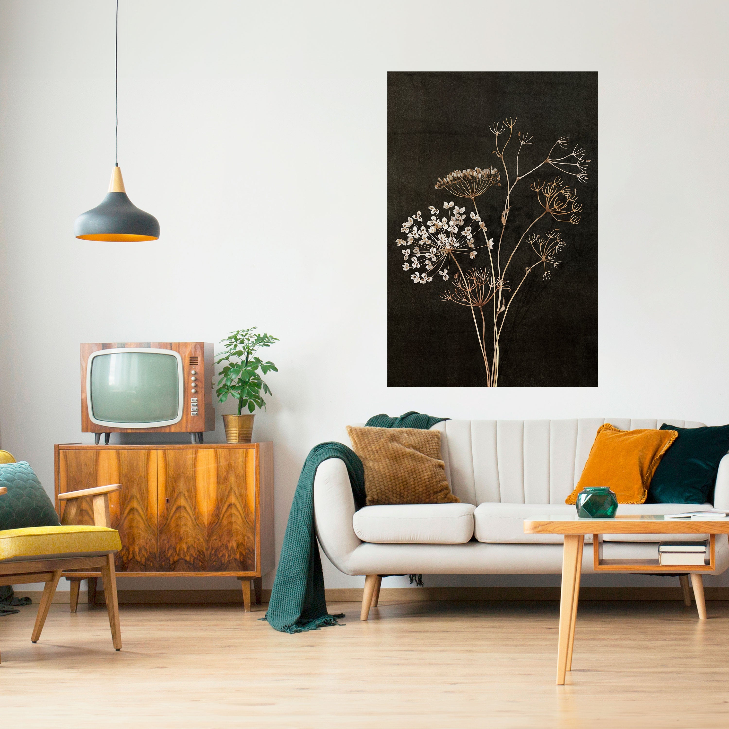 MEADOW MEMORIES Vertikales Poster zum Abziehen und Aufkleben