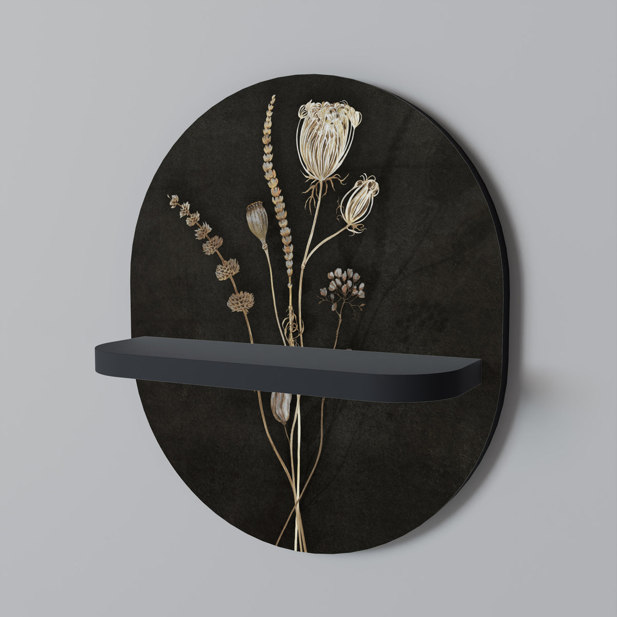 MEADOW ART. Dekoratives Wandregal