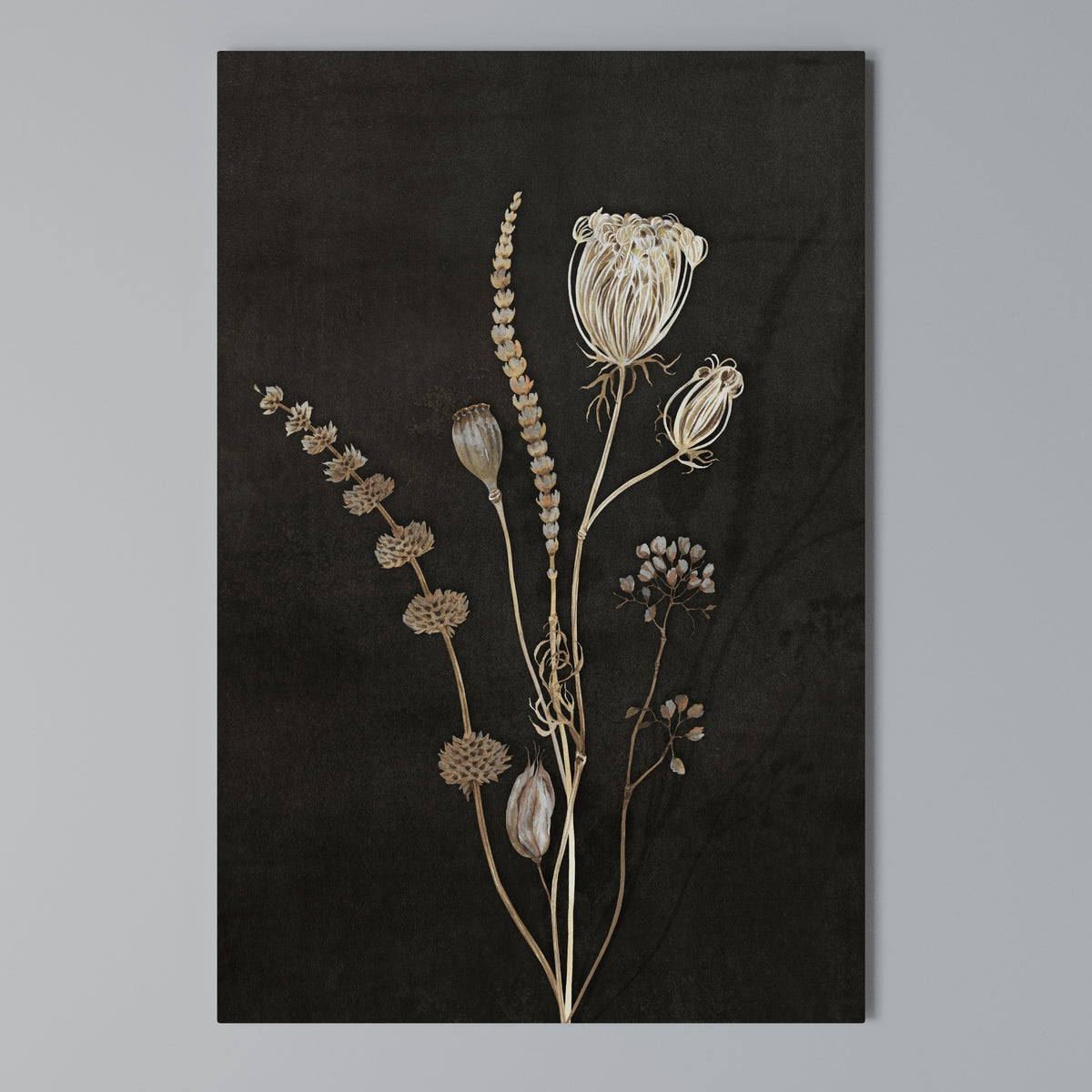 MEADOW ART. Vertical Canvas Print