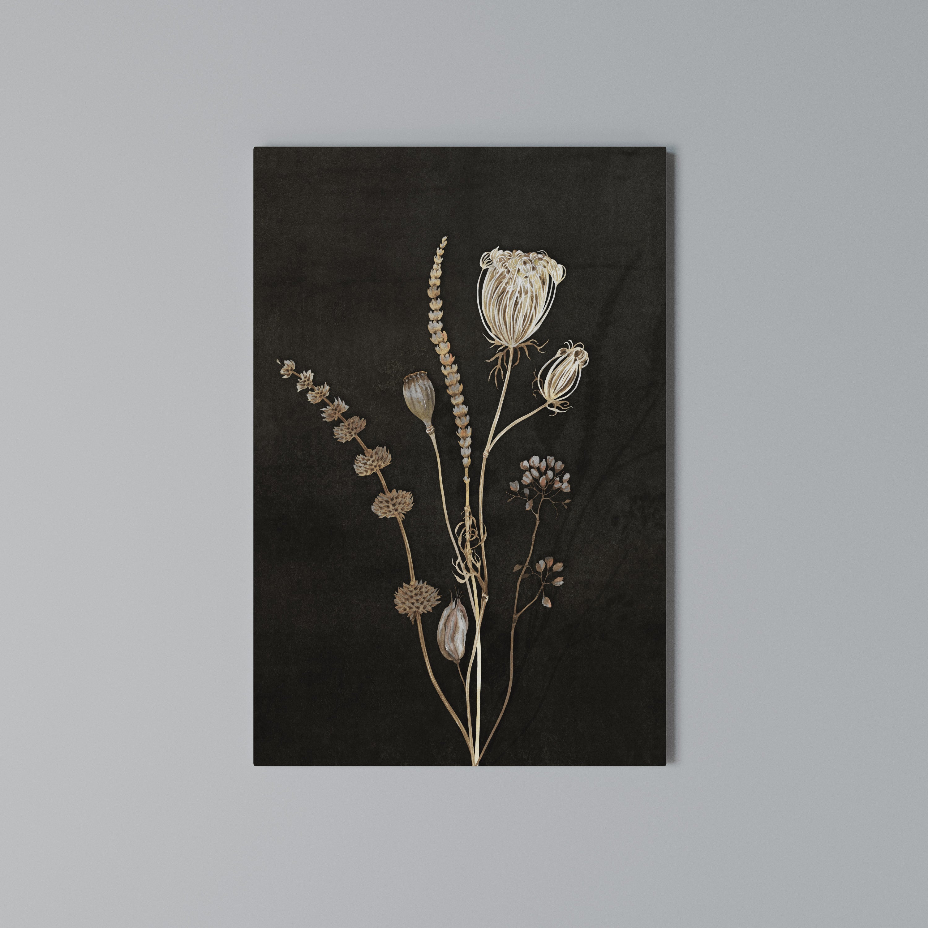 MEADOW ART. Vertical Canvas Print