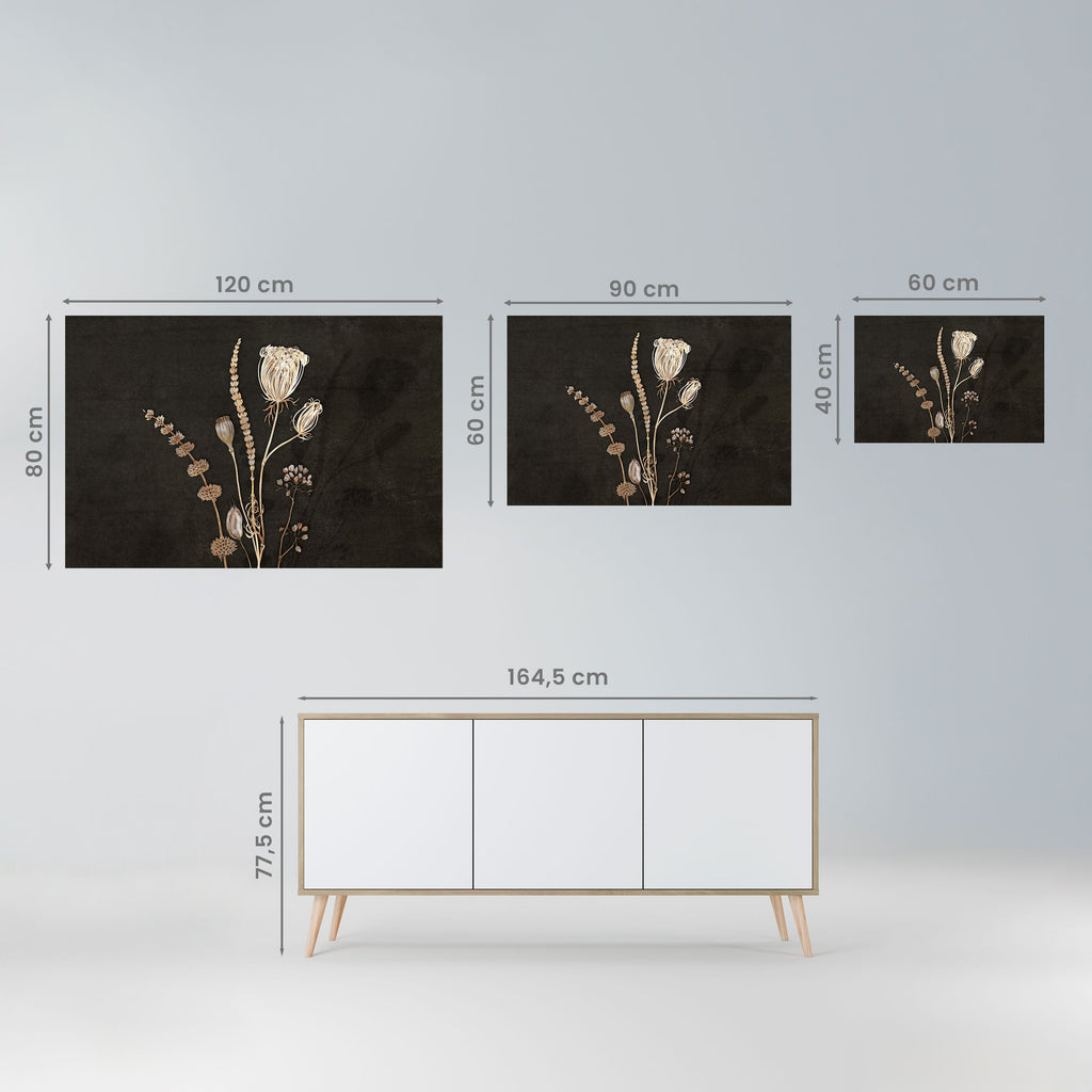WIESENKUNST. Horizontales Poster zum Abziehen und Aufkleben