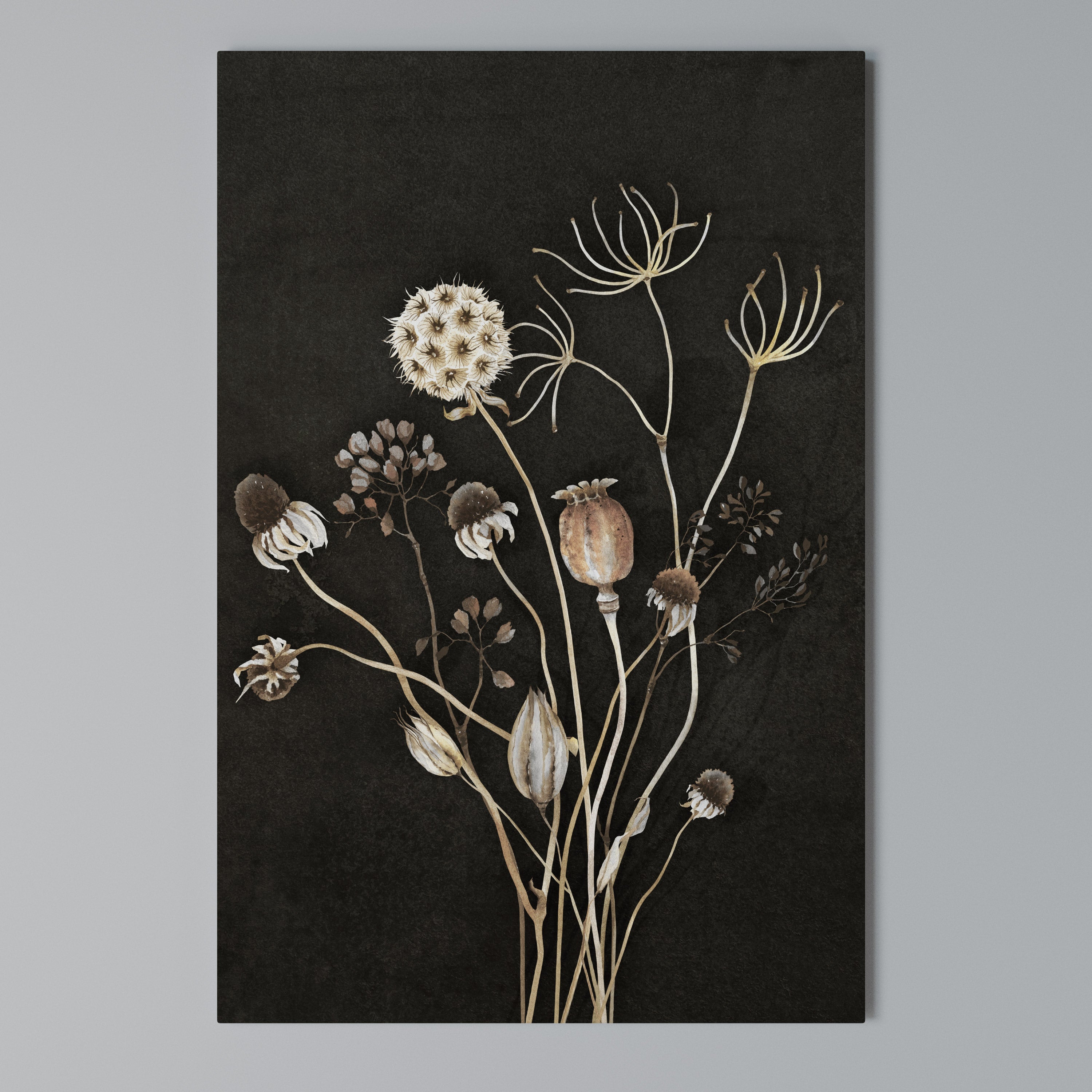 MEADOW SHADES Vertical Canvas Print